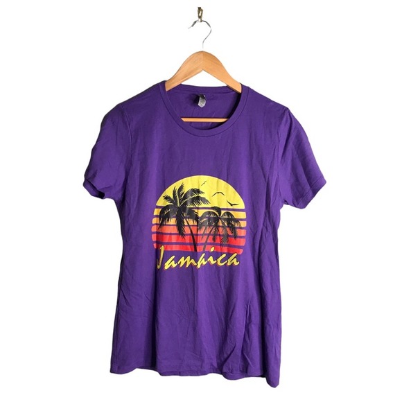 Next Level Apparel | Purple Jamaica T-shirt short sleeve - Picture 1 of 6